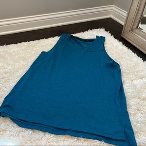 Nike blue dri fit tank large